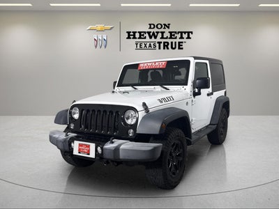 2016 Jeep Wrangler Willys Wheeler
