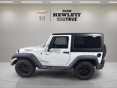 2016 Jeep Wrangler Willys Wheeler