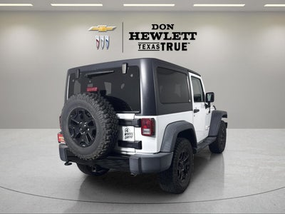 2016 Jeep Wrangler Willys Wheeler