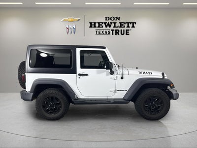2016 Jeep Wrangler Willys Wheeler