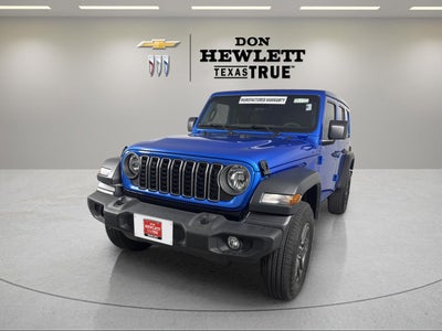 2026 Jeep Wrangler 4-Door Sport S 4x4