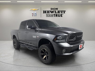 2018 RAM 1500 Sport Crew Cab 4x4 5'7" Box