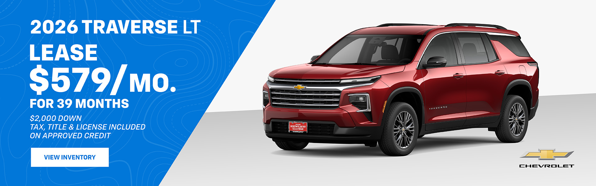 2026 Traverse LT Lease Offer