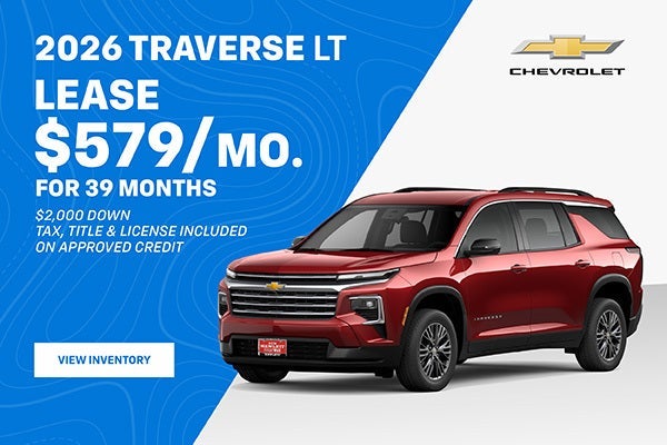 2026 Traverse LT Lease Offer