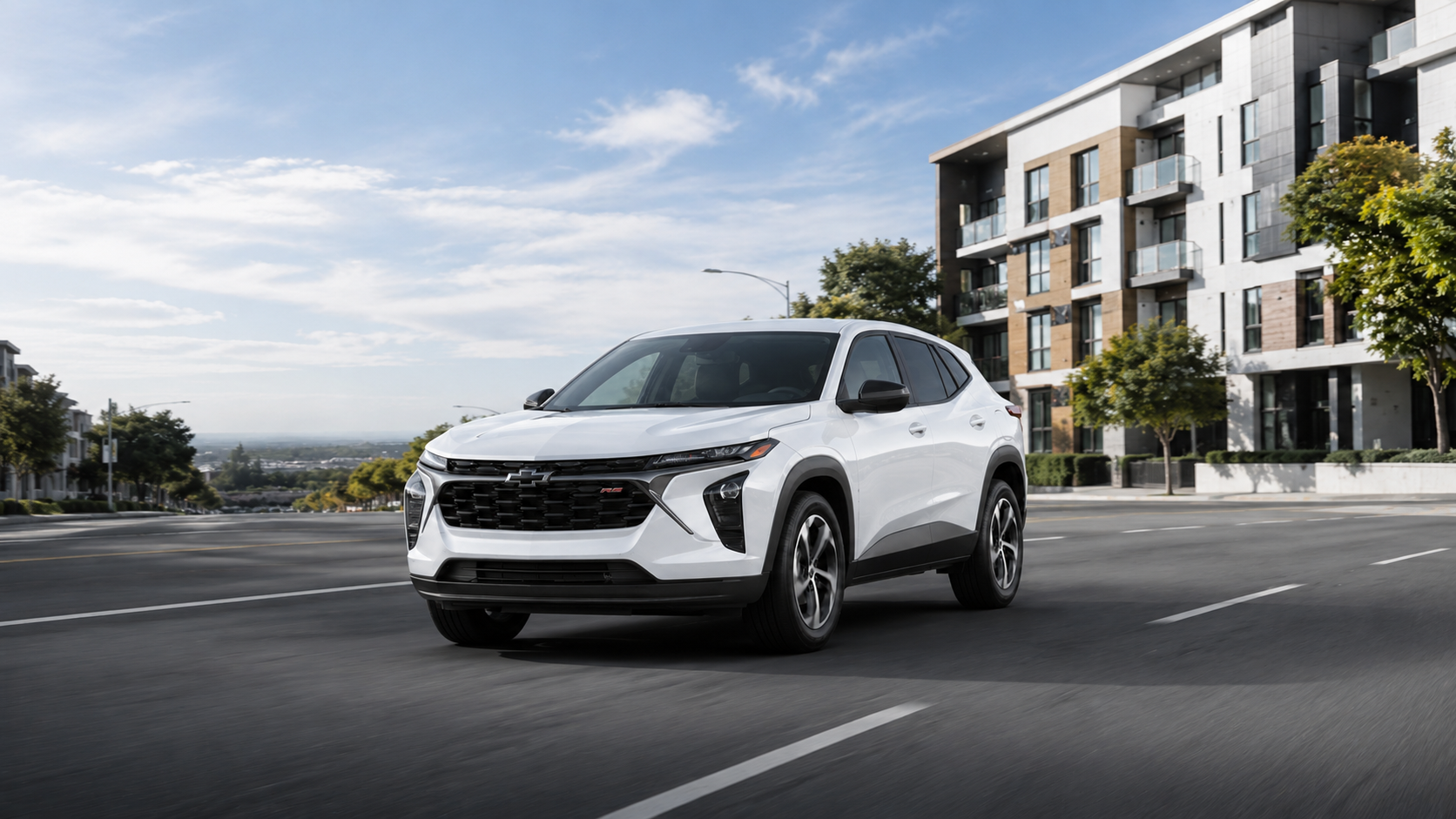 2026 Chevrolet Trax RS driving