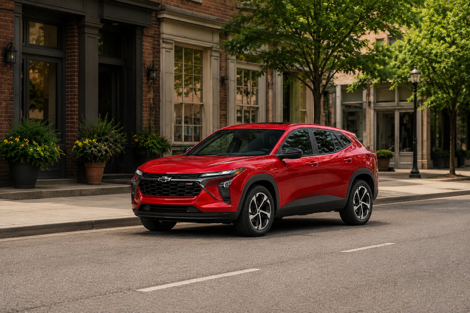 2026 Chevrolet Trax RS on the street