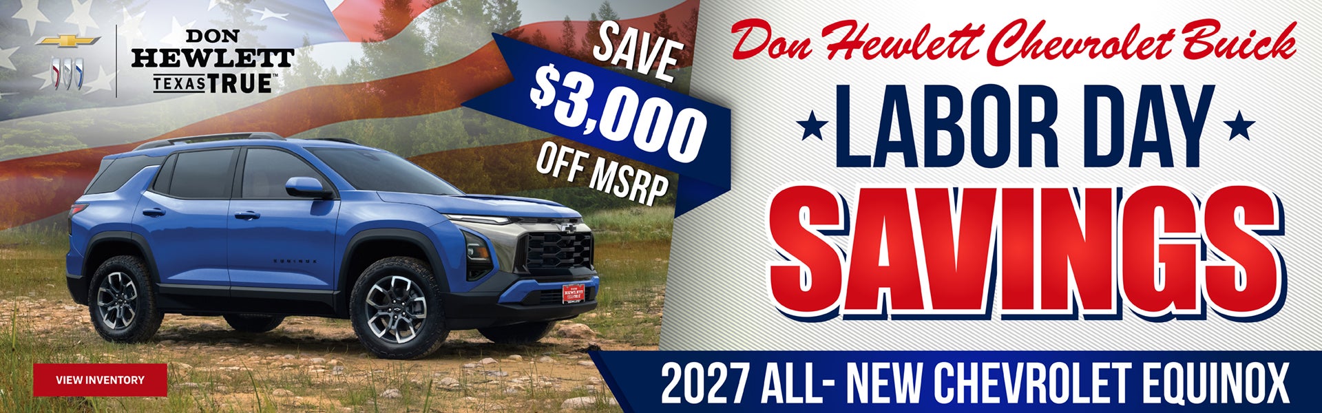 Save $3,000 OFF Equinox