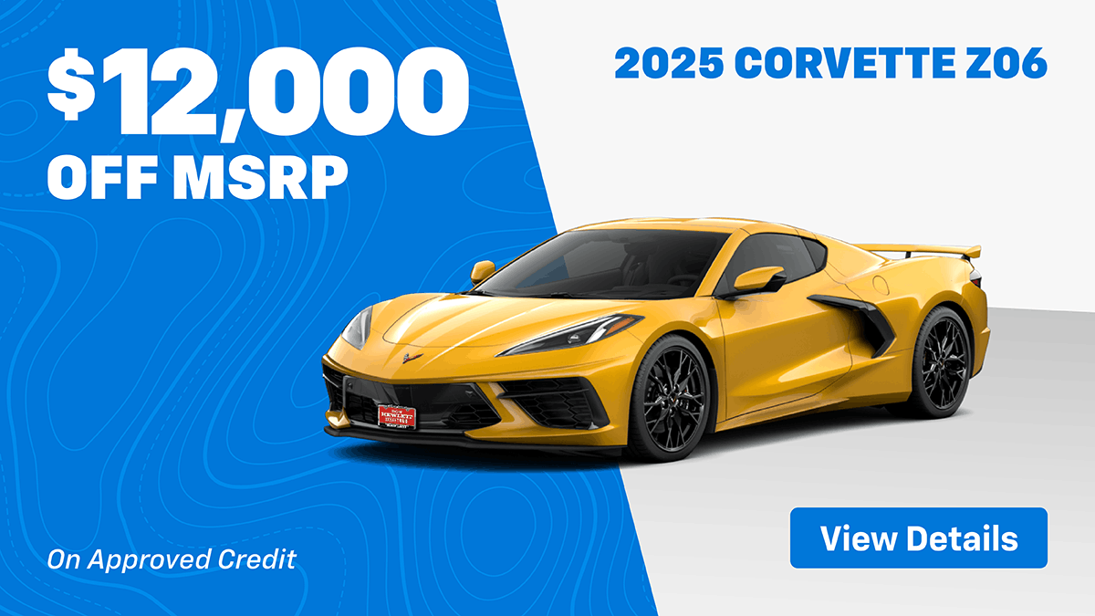 2025 Corvette Z06 $12,000 OFF MSRP