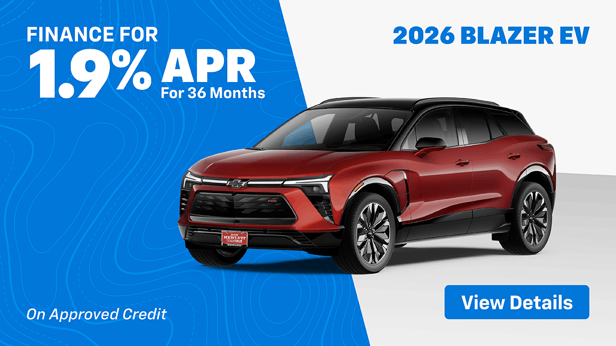 2026 Blazer EV 1.9% for 36 Months