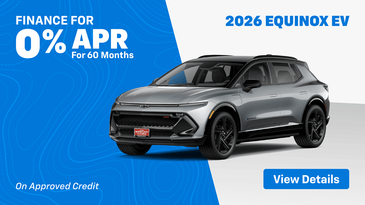 2026 Equinox EV 0% for 60 Months