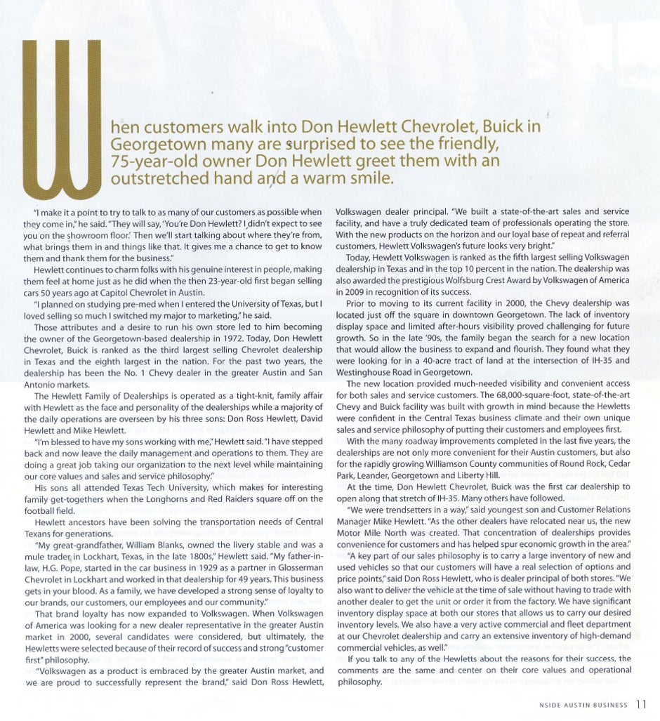 Don Hewlett Chevrolet